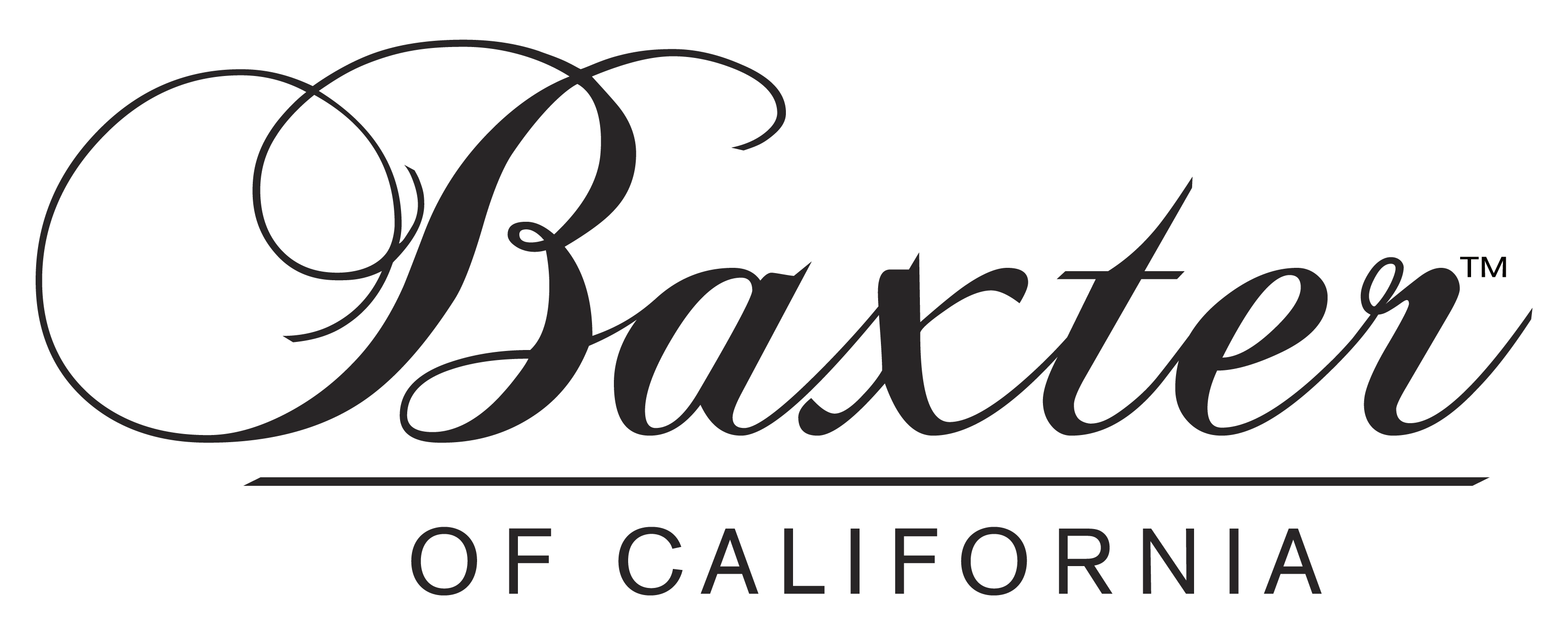 baxter of california logo